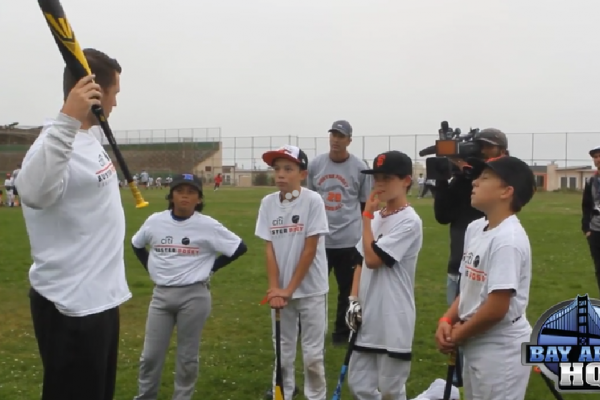 Buster Posey ProCamps 2014 St. Ignatius
