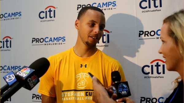 The Stephen Curry ProCamps Interview