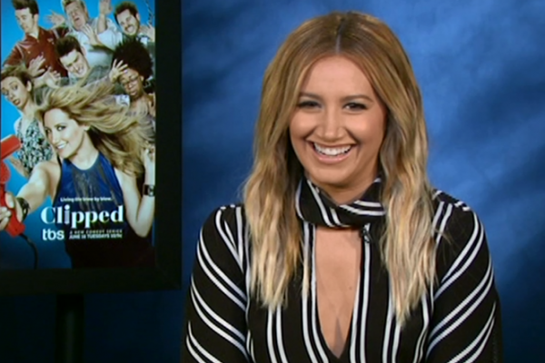 Ashley Tisdale 2015 Interview Clipped TBS Kardashians Game of Thrones Fast and Furious