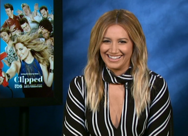 Ashley Tisdale 2015 Interview Clipped TBS Kardashians Game of Thrones Fast and Furious
