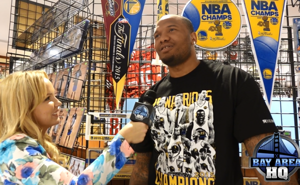 Mo Buckets Marreese Speights Interview 2015 Warriors