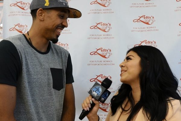 Shaun Livingston Golden State Warriors Interview Bay Area Autograph Signing Leftys