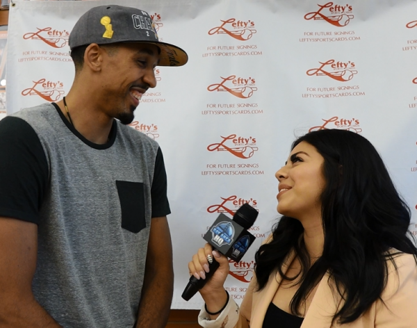 Shaun Livingston Golden State Warriors Interview Bay Area Autograph Signing Leftys