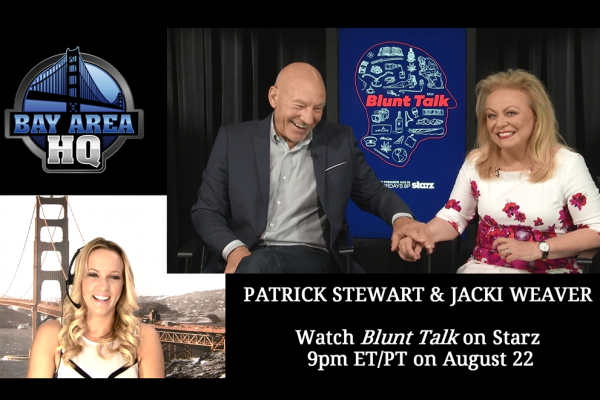 Blunt Talk Interview Patrick Stewart Jackie Weaver Taylor Swift Network San Francisco