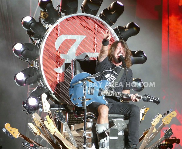Dave Grohl Foo Fighter Dreamforce Dreamfest Gala 2015