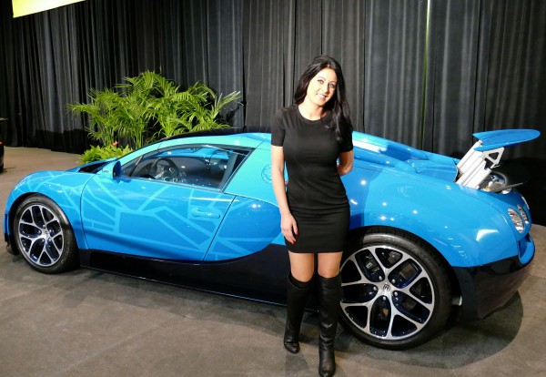 Bugatti Veyron Vitesse Transformers Edition 2015 SF Auto Show