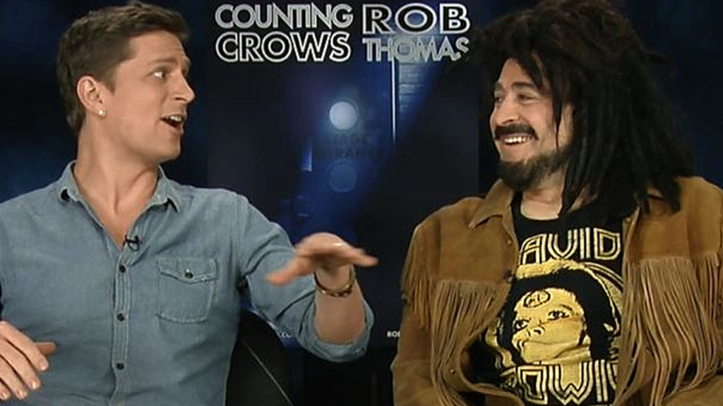 Counting Crows Rob Thomas Tour: Counting Crows Lead Singer Adam Duritz talk Prince, Pranks, Warriors, Raiders &amp; More!