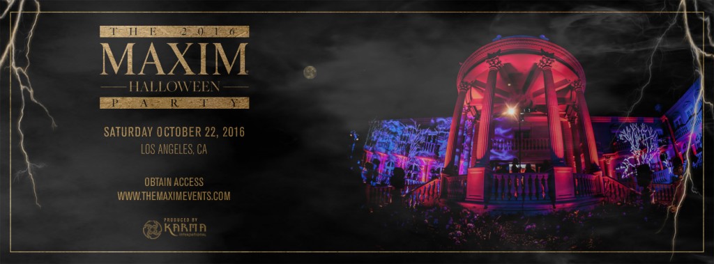 Maxim Halloween Party 2016