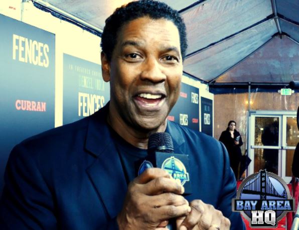 Denzel Washington SF Golden State Warriors Fences Interview San Francisco Curran Theater 2016