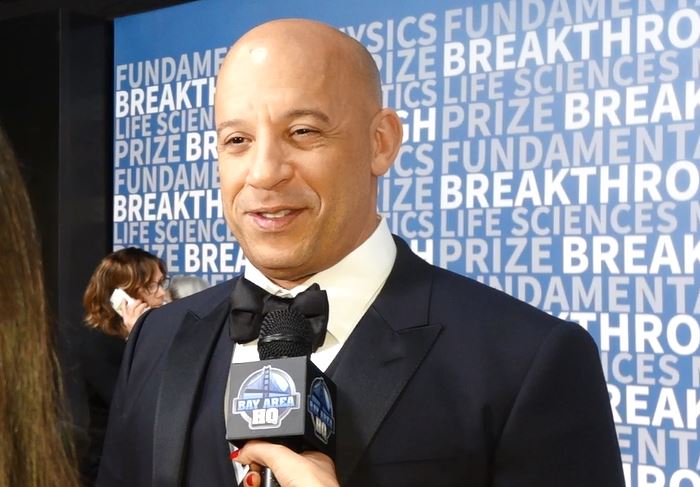 Vin Diesel Breakthrough Prize Awards San Francisco 2016 Fast and Furious XXX Return of Xander Cage 2017